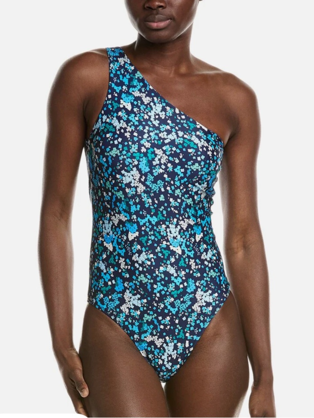 NWT Summersalt Sidestroke One Piece - Size 6 - Blue Wildflower